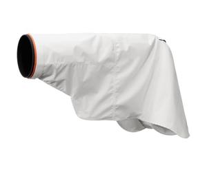 Sony LCR Protector de Lluvia pequeño para cámara y Objetivo, Material Impermeable y Transpirable, Cierre rápido Blanco