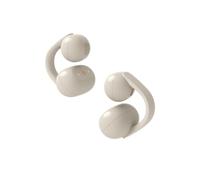 Sony LinkBuds Clip, Earbuds Inalámbricos de Tipo Abierto, Cómodos Auriculares de Clip con 37 Horas de Batería, Llamadas Nítidas, Bluetooth Multipunto para el Trabajo y el Uso Diario, Beige