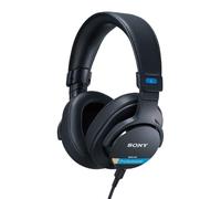 Sony MDR-M1 Auriculares de Estudio Cerrados - Cableados, reproducción de Banda Ultra Ancha (5Hz - 80 kHz), para Estudios y Mezclas, Ligeros 216g, Incluyen 2 Cables extraibles, Negro