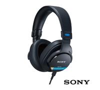 Sony MDR-M1 Auriculares de Estudio Cerrados - Cableados, reproducción de Banda Ultra Ancha (5Hz - 80 kHz), para Estudios y Mezclas, Ligeros 216g, Incluyen 2 Cables extraibles, Negro