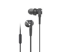 Sony MDR-XB55AP - Auriculares intraurales con EXTRA BASS y micrófono para llamadas, Negro