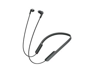 Sony MDR-XB70BT - Auriculares Bluetooth de contorno de cuello (EXTRA BASS, NFC, manos libres para Apple iPhone y Android, autonomía de 9 h), color negro