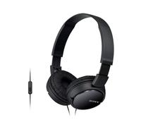Auricular sony diadema plegable negro con microfono