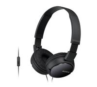 Sony MDR-ZX110AP Overhead Headphones with In-Line Control - Black Black With Inl