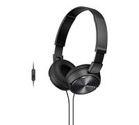 Sony MDR-ZX310APB - Auriculares de diadema cerrados (con micrófono, control remoto integrado), negro