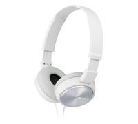 Sony MDR-ZX310W - Auriculares de diadema cerrados (sin micrófono), blanco/gris