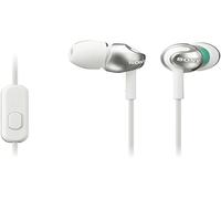 Sony MDREX110APW.CE7 Deep Bass Earphones with Smartphone Control and Mic - Metal