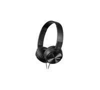 Sony MDRZX110NAB.CE7 - Auricular plegable (cancelación de ruido, autonomía de 80 horas, micrófono incorporado, control remoto para smartphones), negro