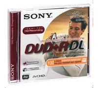 Sony Media DVD 2,6 GB DVD+R DL - DVD+RW vírgenes (2,6 GB, DVD+R DL, 80 mm, 0,74 µm, 1,2 mm)