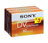 Sony Mini DV Premium 3 PK - Cinta de Video