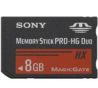 Sony MSHX8B - Tarjeta de Memoria Sony Memory Stick de 8 GB (50 MB/s)