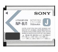 Sony NP-BJ1 Ión de Litio 700mAh 3.7V batería Recargable - Batería/Pila Recargable (700 mAh, 2,6 WH, Ión de Litio, 3,7 V, Negro, Plata, 1 Pieza(s))