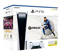 Sony PlayStation 5, CFI-1216A, 825GB SSD, Disc Edition, White + FIFA 23 (Voucher) + FIFA 23 Ultimate Team (Voucher)