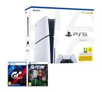 Sony PlayStation 5 Slim Chasis E + Gran Turismo 7 + EA SPORTS FC 26