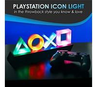 Sony PlayStation Icons Light Retro Gaming Den Lámpara de humor
