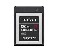 Sony QDG120F - Tarjeta de memoria flash XQD de 120 GB (128 GB preformato) y 5 x TOUGH XQD - Serie G de alta velocidad (lectura de 440 MB/s y escritura de 400 MB/s)