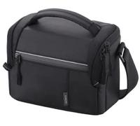 Sony Bolsa de transporte LCSSL10B.SYH, flexible compatible con cámaras NEX, negra