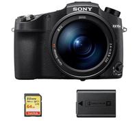 SONY RX10 IV Negra + Tarjeta SD 64GB + Batería NP-FW50