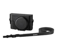 Sony RX100 Funda de Cuero con Apertura para Jack de Micrófono (LCJRXKB.SYH)