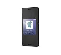 Sony SCR26 - Funda para móvil Sony Xperia Z3 Compact (con función ventana), negro