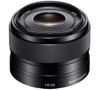 Sony SEL35F18 - 35 mm F1.8 Objetivo distancia focal fija, APS-C, luminosa con OSS, montura E, compacto y versátil (compatible con ZV-E10, A6400, A6700)