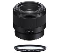 SONY SEL 50MM F1.8 F Negro + HOYA UX UV 49mm Filtro