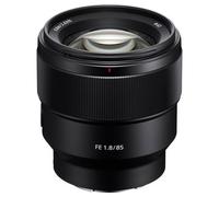 Objetivo EVIL - Sony SEL85F18.SYX, 85mm, f/1.8, retratos, efecto bokeh, Negro
