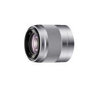 Sony SEL50F18 Portrait Lens Silver APS-C E Mount OSS F1.8 50mm