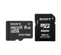 Sony SR-8A4 - Tarjeta de Memoria (8 GB, Micro Secure Digital High-Capacity (MicroSDHC), Negro, 1,5 cm, 1,1 cm, 1 mm)