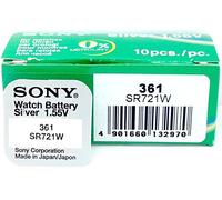 Sony SR721WN-PB - Pila 361 blister sin mercurio para audífonos, cámaras, relojes y videocámaras (1.55 V, 160mAh)