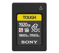 Sony Tarjeta de Memoria Flash CFexpress Tipo A de 1920 GB | VPG400 Serie G de Alta Velocidad con garantía de Rendimiento de vídeo (Velocidad de Lectura de 1800 MB/s, Velocidad de Escritura 1700 MB/s