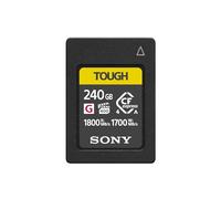 Sony Tarjeta de memoria resistente CFexpress tipo A de 240 GB, lectura de 1800 MB/s, escritura de 1700 MB/s, certificado VPG400
