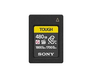 Sony Tarjeta de memoria resistente CFexpress tipo A de 480 GB, lectura de 1800 MB/s, escritura de 1700 MB/s, certificado VPG400
