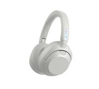 Sony ULT Wear, Auriculares inalámbricos Bluetooth con ULT Power Sound, Ultimate Deep Bass, Noise Cancelling, Calidad de Llamada nítida, hasta 30H de autonomía de batería, iOS y Android, Blanco Marfil