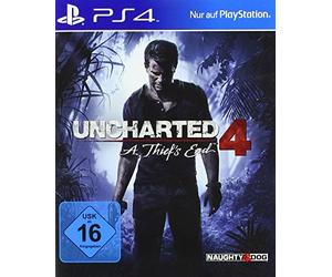 Sony Uncharted 4: A Thief's End PS4 Básico PlayStation 4 Alemán vídeo - Juego (PlayStation 4, Acción / Aventura, T (Teen))