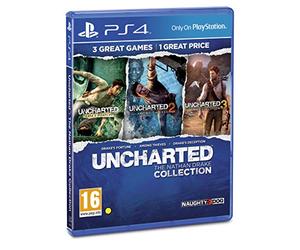 Sony Uncharted: The Nathan Drake Collection - Juego (PlayStation 4, Soporte físico, Acción / Aventura, Bluepoint Games Naughty Dog, T (Teen), Collectors)
