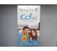 Sony VHS Tape 5E240CD - Cinta de Audio/Video