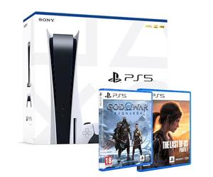 SONY Videoconsola PlayStation 5. Incluye God Of War + The Last Of Us