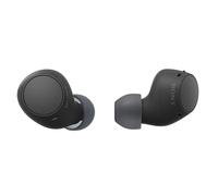 Sony WF-C510 - Auriculares verdaderamente inalámbricos, pequeños, ligeros, Bluetooth multipunto, sonido ambiental, IPX4, carga rápida, iOS y Android, color negro (renovado)