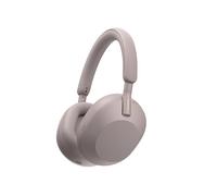 Sony WH-1000XM5 Auriculares de Diadema inalámbricos Premium con Noise Cancelling, Bluetooth, Llamadas, Hi-Res, 30 h de batería, Incluye Estuche rígido, iOS, Android - Rosa Palo