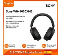 Sony WH-1000XM5 Auriculares inalámbricos con cancelación de ruido Unidad de controlador de 30 mm especialmente diseñada Diseño cómodo Special Accessory with Soft Case (Black))
