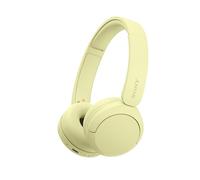 SONY WH-CH520 Auriculares de Diadema inalámbricos Bluetooth, diseño Ligero, 50 h de batería, Carga rápida, Ecualizador, Llamadas nítidas, iOS y Android - Amarillo