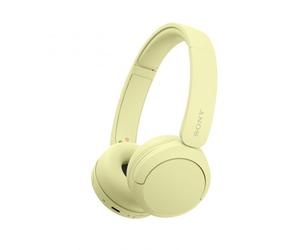 Sony WHCH520Y.CE7 Auriculares Inalámbrico Diadema Llamadas/Música USB-C Bluetooth Amarillo