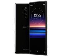 Sony Xperia 1 - Smartphone de 6.5" (Pantalla OLED 4K HDR 21:9 CinemaWide, 128 GB de memoria interna, 6 GB RAM, Dual Sim, Android 9.0), color negro [Versión importada]