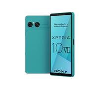 Sony Xperia 10 VII: OLED de 6,1" 19,5:9 con 120 Hz, batería de 5000 mAh, Objetivo Ultra Gran Angular de 16 mm, Audio de 3,5 mm, Android 15, IP65/68, Doble SIM híbrida, Turquesa