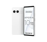 Sony Xperia 10 VII: OLED de 6,1" y 19,5:9 con 120 Hz, batería de 5000 mAh, Objetivo Ultra Gran Angular de 16 mm, Audio de 3,5 mm, Android 15, IP65/68, Doble SIM híbrida, Blanco