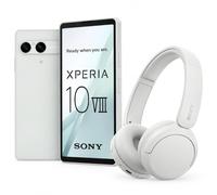 Sony Xperia 10 VIII | Smartphone Ligero - Gran autonomía - Blanco Escarcha + WHCH530