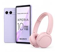 Sony Xperia 10 VIII | Smartphone Ligero - Gran autonomía - Lila bruma + WHCH530