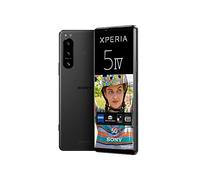 Sony Xperia 5 IV Teléfono Inteligente, OLED de 6.1" 21:9 HDR, Tasa de Refresco de 120 Hz, Entrada de Audio de 3.5 mm, Android 12, Libre, 8 GB de RAM, 128 GB de Almacenamiento, Negro
