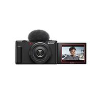 Sony ZV-1F - Cámara de video digital (pantalla de ángulo variable, video 4K, grabación pesada, funciones de vlog), color negro (renovada)